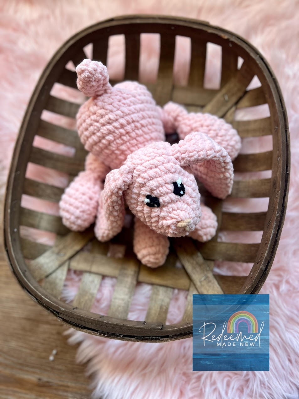 Pink Bunny Mini Plush