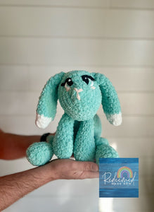 Teal Bunny Plushie