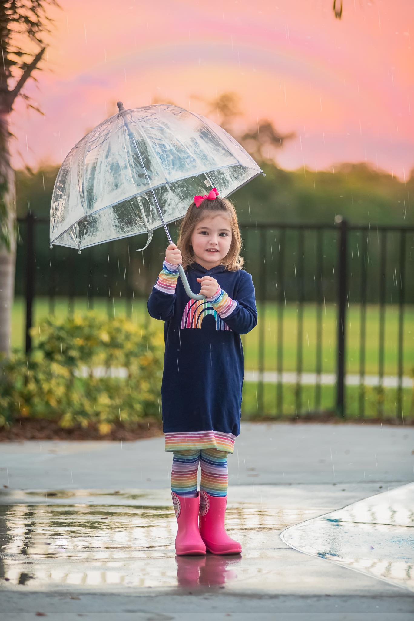 Solid Navy Applique Tunic Pixie Hoodie