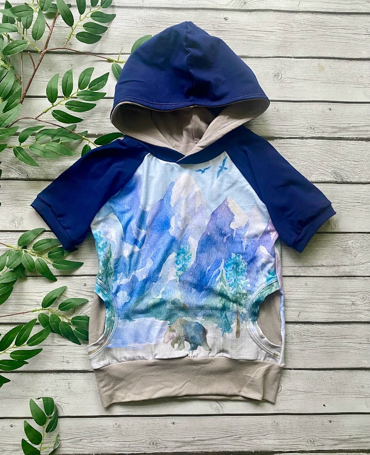 Mountain Wilderness Raglan Hoodie